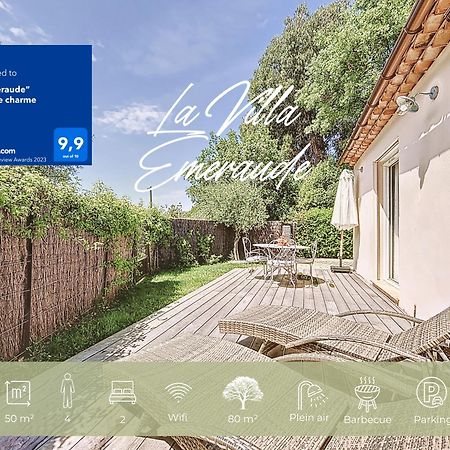 Villa "L'Emeraude - Maison D'Hotes - Jardin Et Parking Prives - Valbonne Kültér fotó